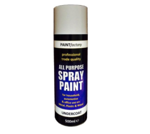 All Purpose Spray Paint White Undercoat 500ml