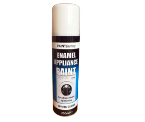 Paint Factory Household White Appliance Gloss Paint 250ml