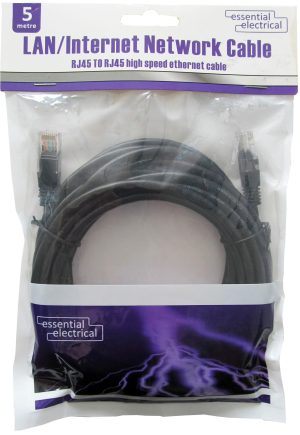 Lan/Internet 5m Network Cable (RJ45 To RJ45 High Speed Ethernet Cable)