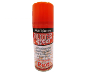 Paint Factory Creative Red Glitter 200ml