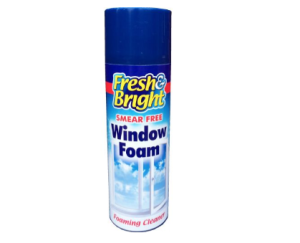 Fresh & Bright Smear Free Window Foam 500ml