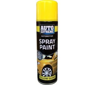 Auto Extreme Automotive Yellow Spray Paint 250ml