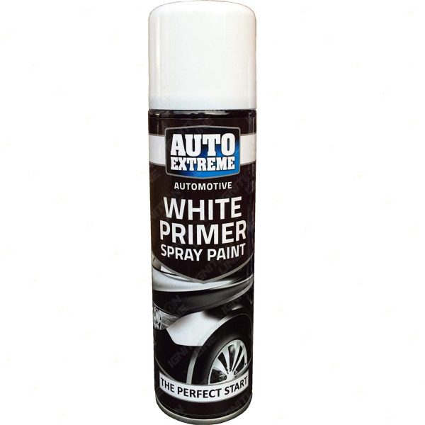 Premium Auto extreme automotive white primer spray paint 250ml