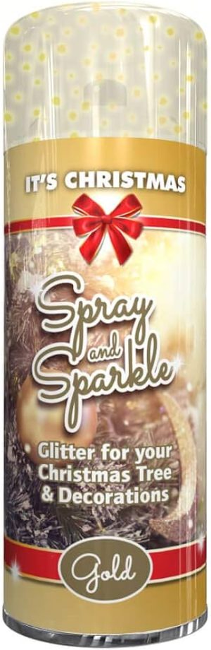 Spray & Sparkle Christmas Tree Spray Gold 200ml