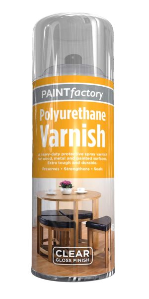Paint Factory Polyurethane Varnish Clear Gloss 400ml