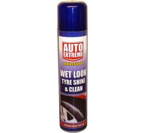 Auto Extreme Professional Wet Look And Tyre Shine And Clean Spray 300ml