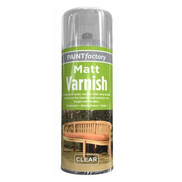 Premium Paint factory household matt spray varnish 250ml