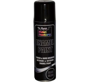 Paint Factory Creative Enamel Paint Black Gloss 200ml