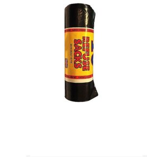 Rm Extra Heavy Duty 180G Pack Of 10 Black Refuse Sacks (115l) Pallet Deal