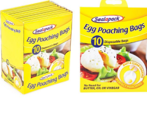 Sealapack Disposable Egg Poaching Bags Pack Of 10