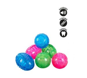 Smart Choice Strong Rubber Squeaky Dog Toy