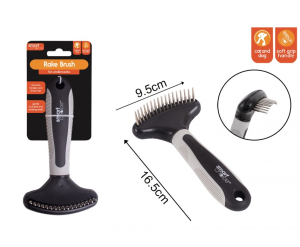 Smart Choice Undercoat Rake Pet Grooming Brush 16.5cm X 9.5cm