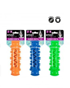 Smart Choice Dental Rubber Toothbrush Dog Toy 15cm