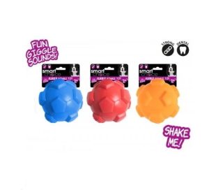 Smart Choice Rubber Giggle Noise Dog Toy