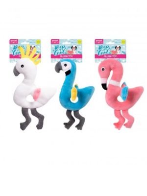 Smart Choice Summer Bird Squeaky Plush Dog Toy