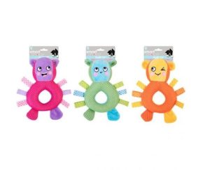 Smart Choice Round Plush Rattle Puppy Toy 19