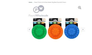 Smart Choice Lick & Slow Feeder Dog Bowl