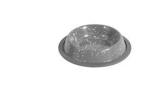 Smart Choice Speckled Stainless Steel Pet Bowl 180ml