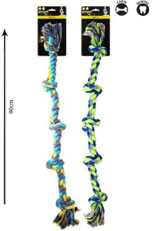 Smart Choice Large 5 Knot Rope Tug Dog Toy