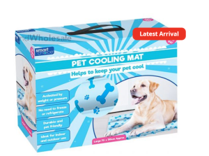 Smart Choice Pet Cooling Mat Large 70cm X 110cm Pack Of 4