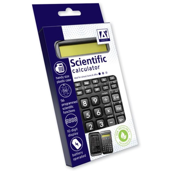 Premium A stationery 10-digit scientific calculator