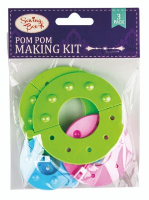 Sewing Box Pom Pom Making Kit PACK OF 3