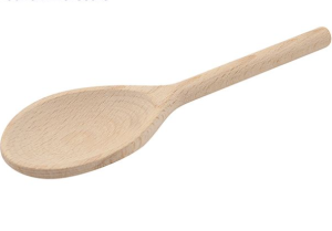 Beech Wood Solid Spoon 8