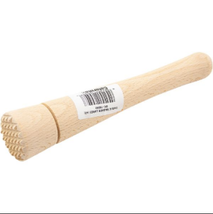 Beech Wood Garlic Masher Large