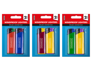 Scorpion Windproof Lighters Pack of 2