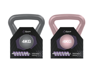 Fitstyle Kettlebell 2kg Colours