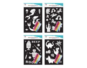 The Box Velvet Art Colouring Set