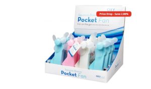 Squeeze Breeze Mini Pocket Fan