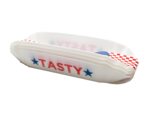 BBQ Hot Dog Trays Pack Of 4 21cm