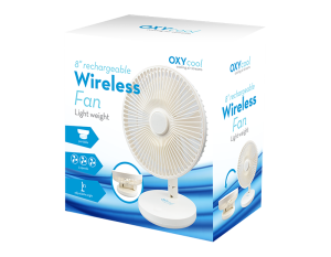 Oxycool Rechargeable Wireless Fan 8