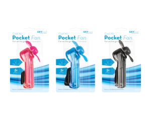 Oxycool Pocket Fan With Neck Cord