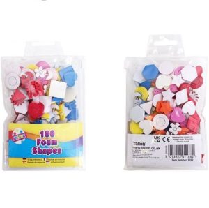Artbox Foam Shapes PACK OF 100