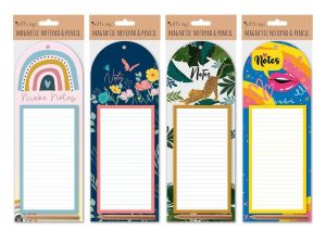 Just Stationery Magnetic Notepad & Pencil