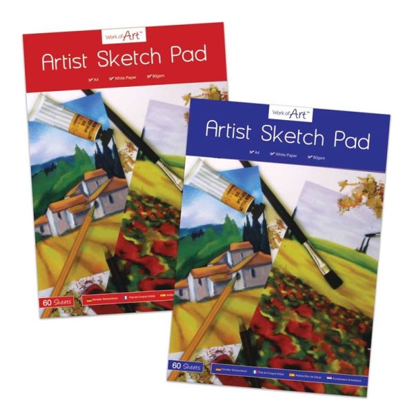 Premium Work of art a4 60 sheet artist sketch pad