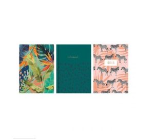 Just Stationery A6 Wild Hardback Notebook