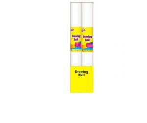 Artbox White 60gsm Drawing Roll 12m X 38cm