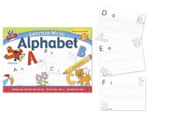 Premium Artbox learn to write alphabet set