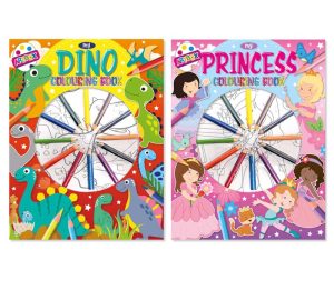 Artbox Colouring Book & Pencils Set