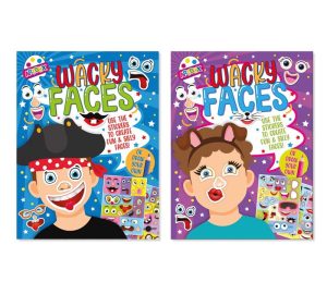 Artbox Wacky Faces Sticker Book