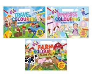 Artbox A4 Colouring Carry Pad