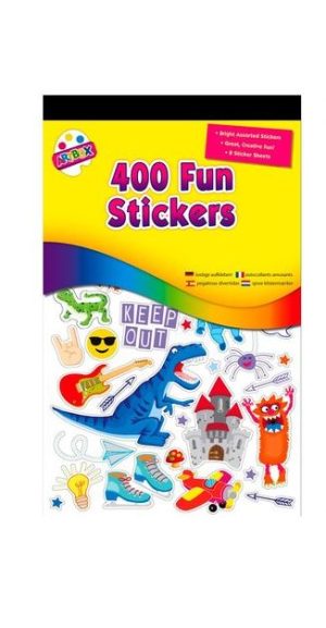 Artbox Assorted Fun Stickers Pack Of 400