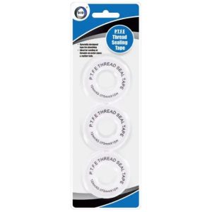 DID P.T.F.E Thread Seal Tape 12mm X 0.075mm X 12m Pack Of 3