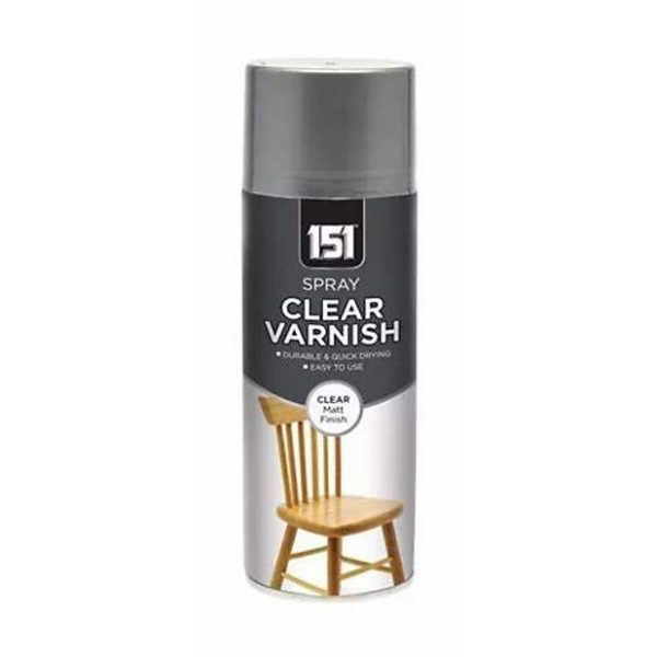 Premium 151 clear matt varnish spray 400ml