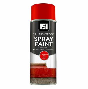 151 Multipurpose Step & Tile Red Gloss Spray Paint 400ml