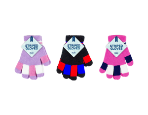 Farley Mill Kids Striped Magic Gloves