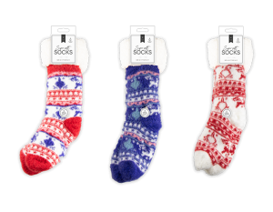 Farley Mill UK 3-7 Super Soft Printed Lounge Socks
